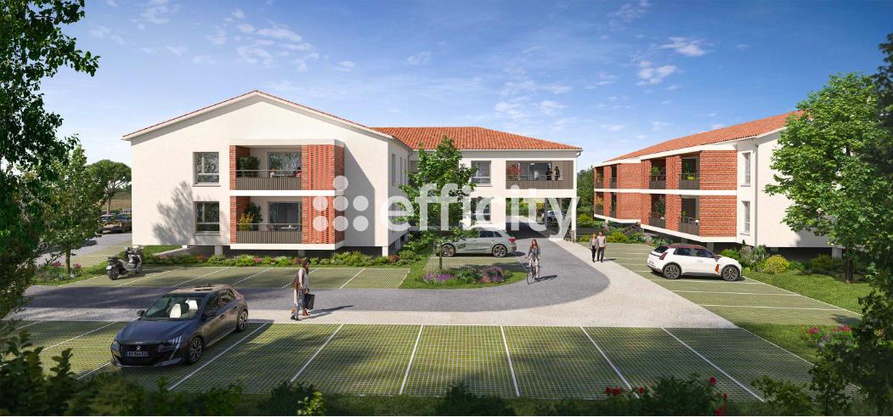 Achat immobilier Appartement 3 pièces  61m2 à Gagnac-sur-Garonne (31150) - Photo n°1