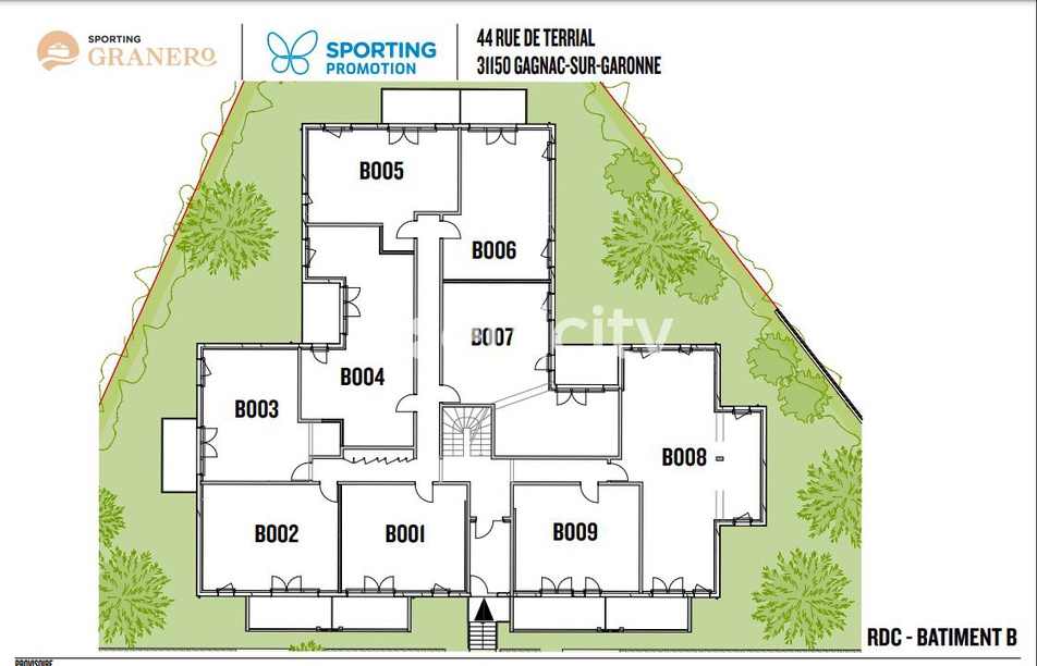 Achat immobilier Appartement 3 pièces  64m2 à Gagnac-sur-Garonne (31150) - Photo n°4