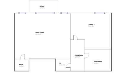 Achat immobilier Appartement 2 pièces  50m2 à Six-Fours-les-Plages (83140) - Photo n°6