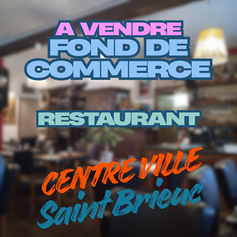 fonds de commerce  - 90m2 à Saint-Brieuc (22000)