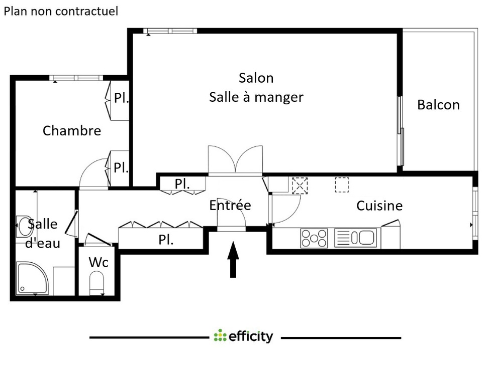 Achat immobilier Appartement 3 pièces  66m2 à Lyon (69003) - Photo n°9