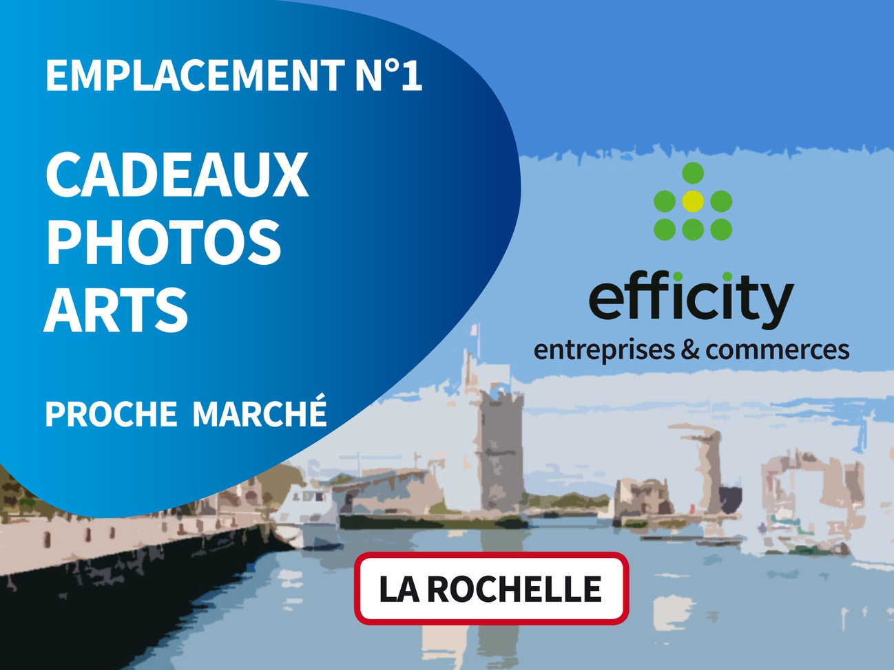 fonds de commerce  - 63m2 à La Rochelle (17000)