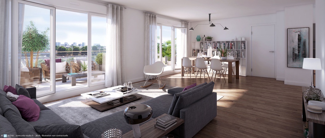 appartement 4 pièces - 83m2 à Thiais (94320)