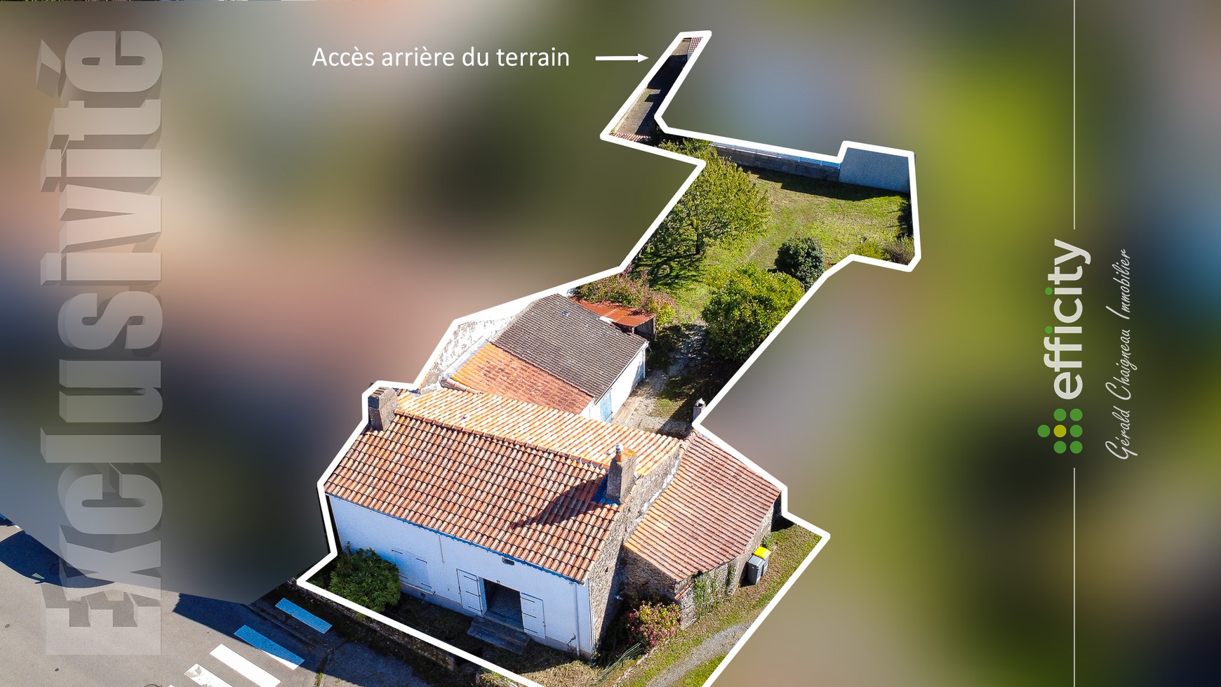 Achat immobilier Maison 3 pièces  80m2 à Saint-Lumine-de-Coutais (44310) - Photo n°1