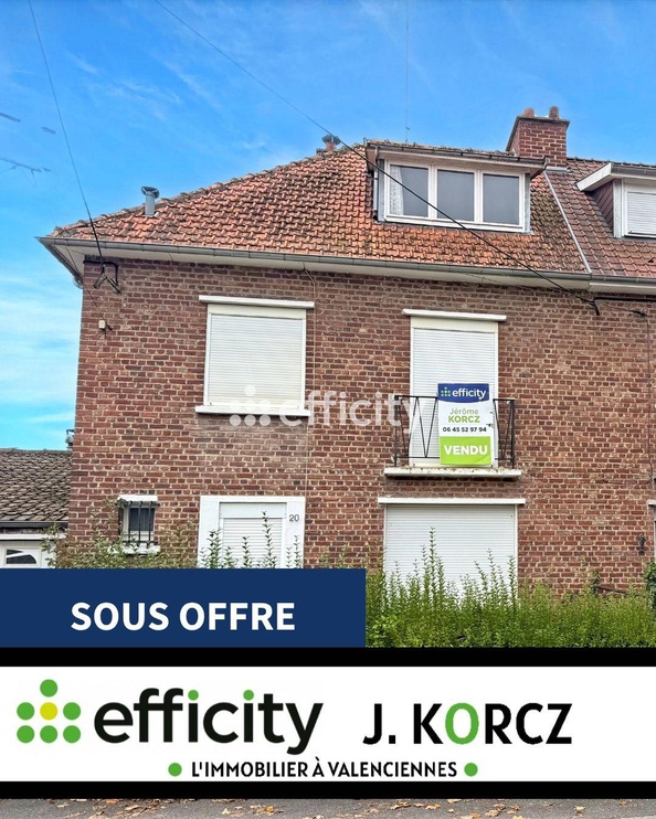 maison 9 pièces - 90m2 à Raismes (59590)