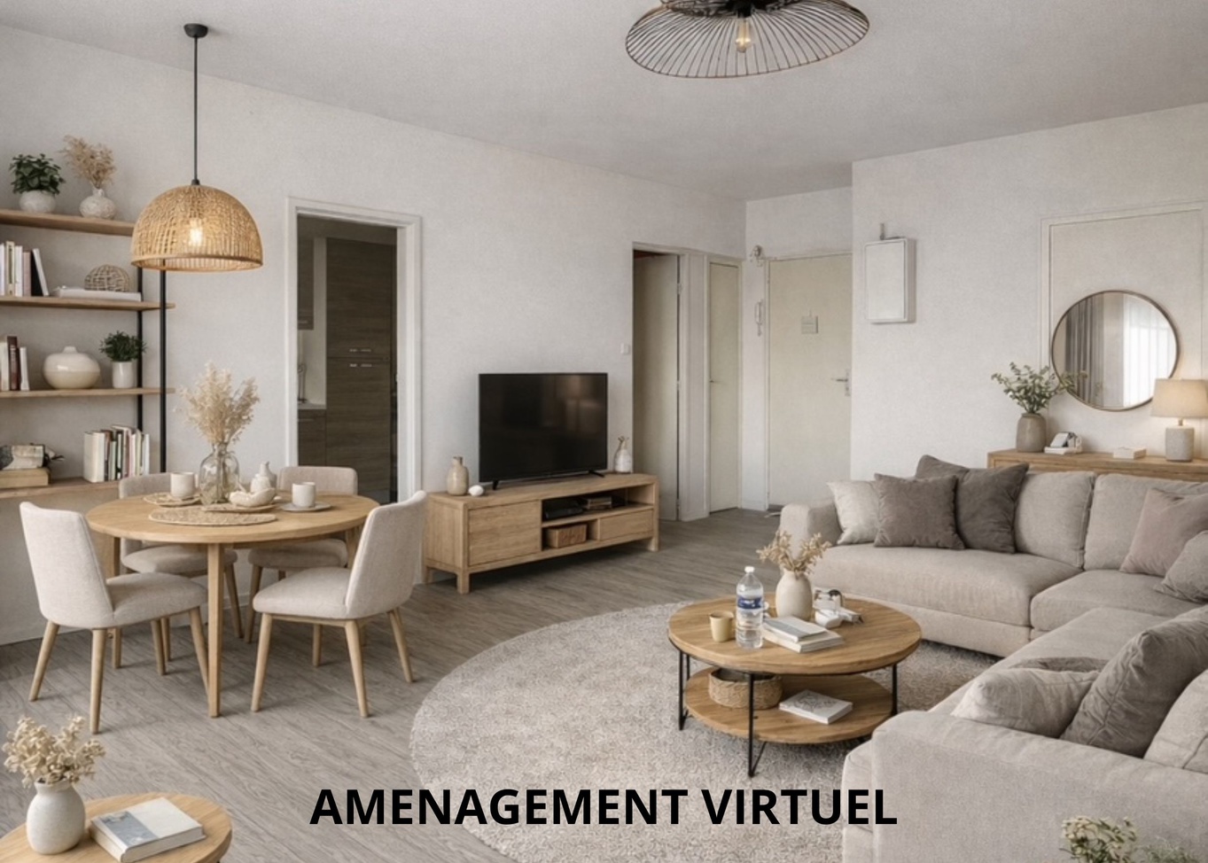 appartement 3 pièces - 61m2 à Bron (69500)