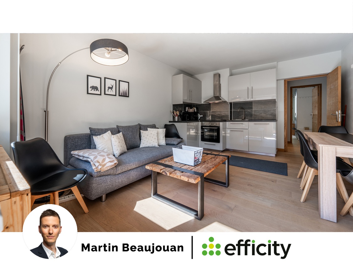 appartement 3 pièces - 52m2 à Chamonix-Mont-Blanc (74400)