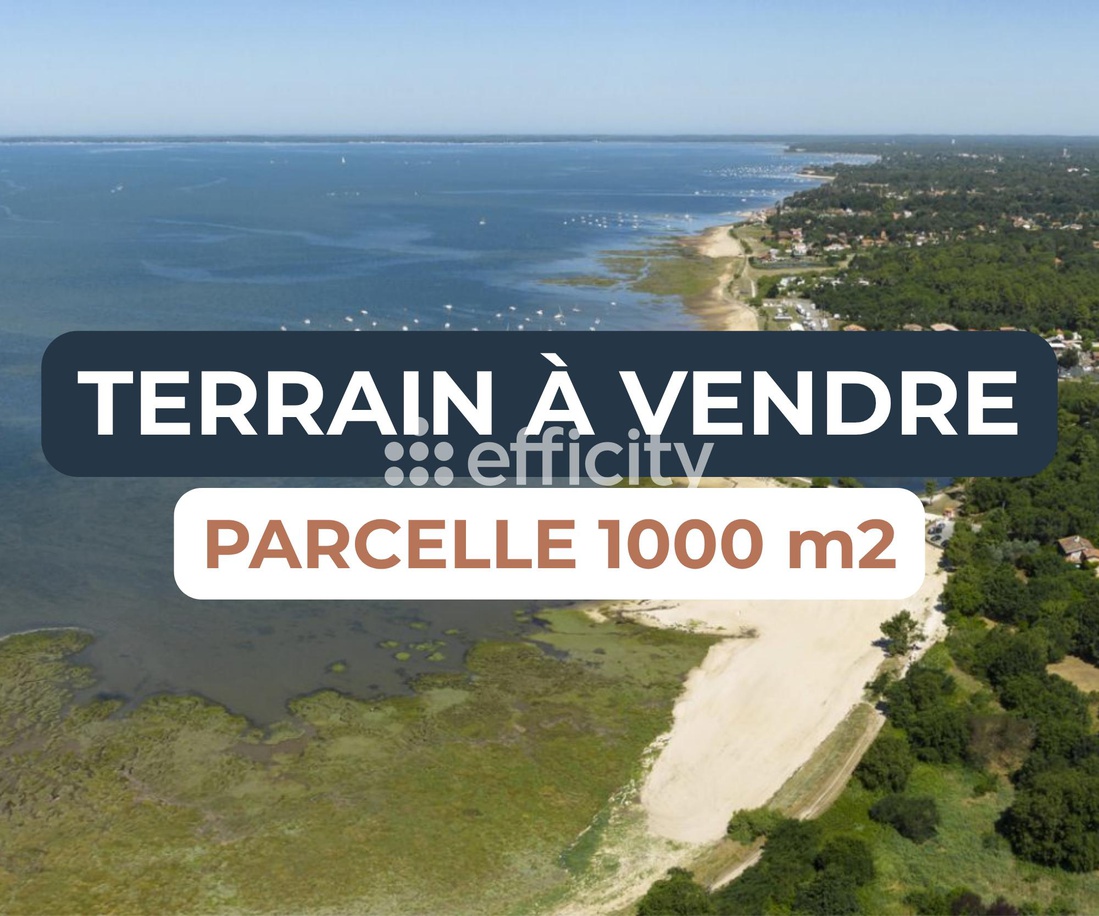 terrain  - 1000,0m2 à Lanton (33138)
