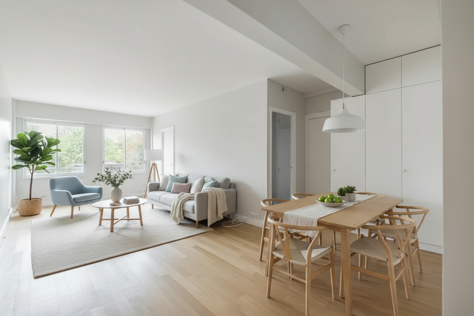 appartement 2 pièces - 65m2 à Paris (75008)