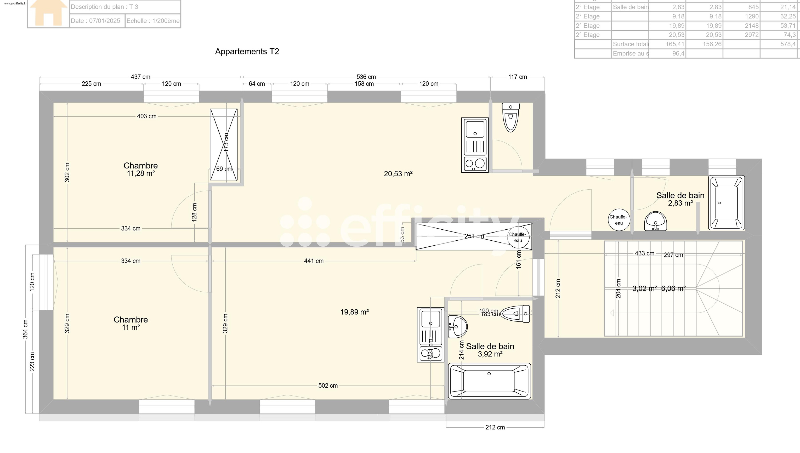 Achat immobilier Appartement 2 pièces  34m2 à Fumel (47500) - Photo n°6