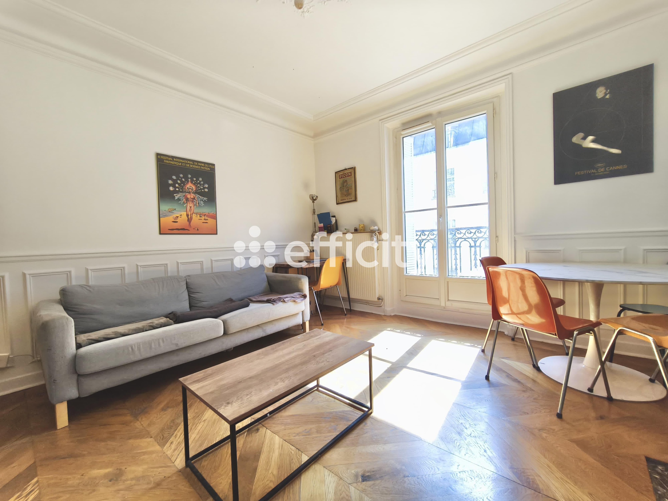 appartement 3 pièces - 61m2 à Paris (75019)