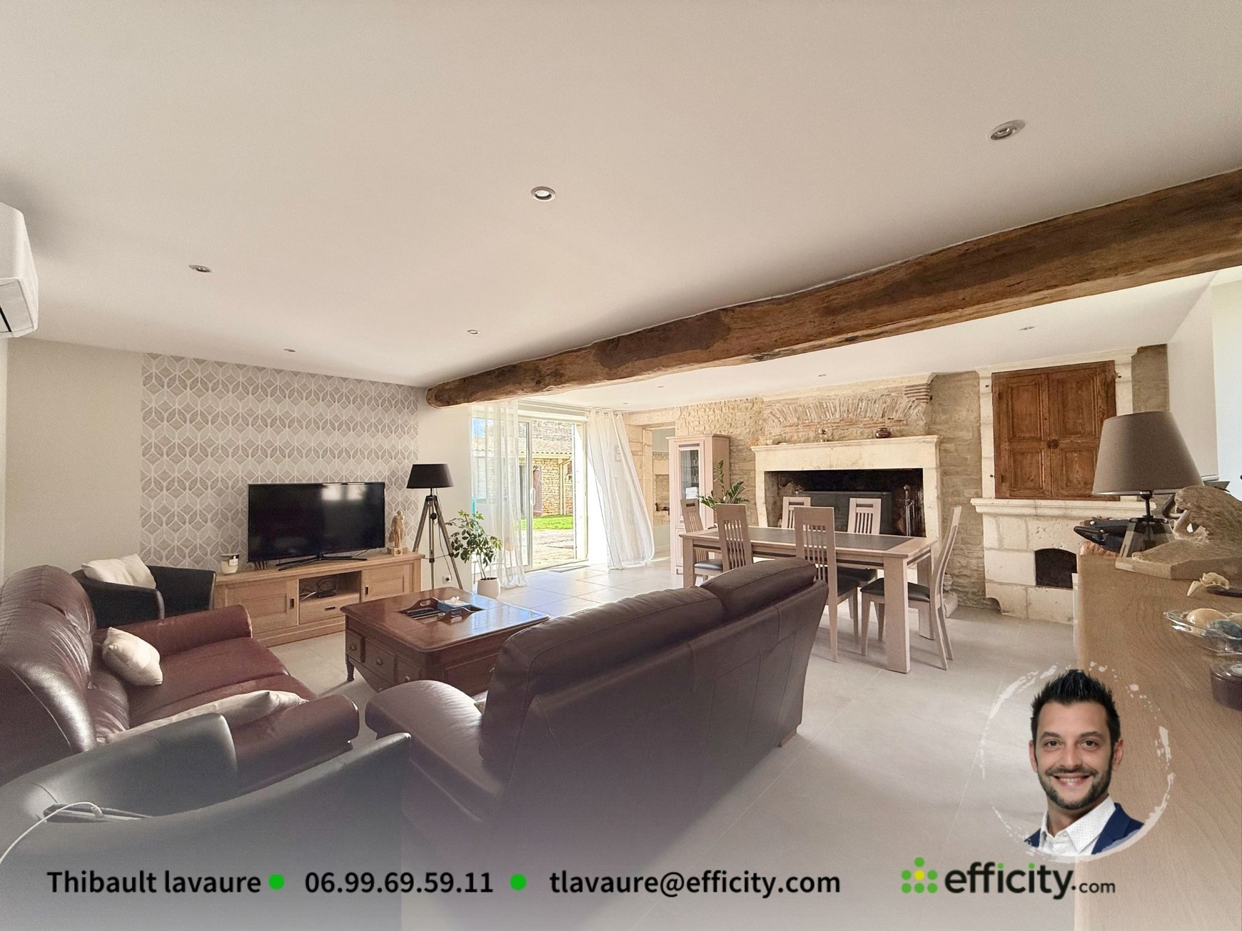 Achat immobilier Maison 5 pièces  153m2 à Brie (16590) - Photo n°4