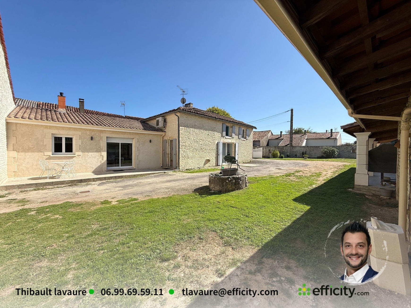 Achat immobilier Maison 5 pièces  153m2 à Brie (16590) - Photo n°1