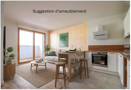 appartement 2 pièces - 46m2 à Meudon (92360)