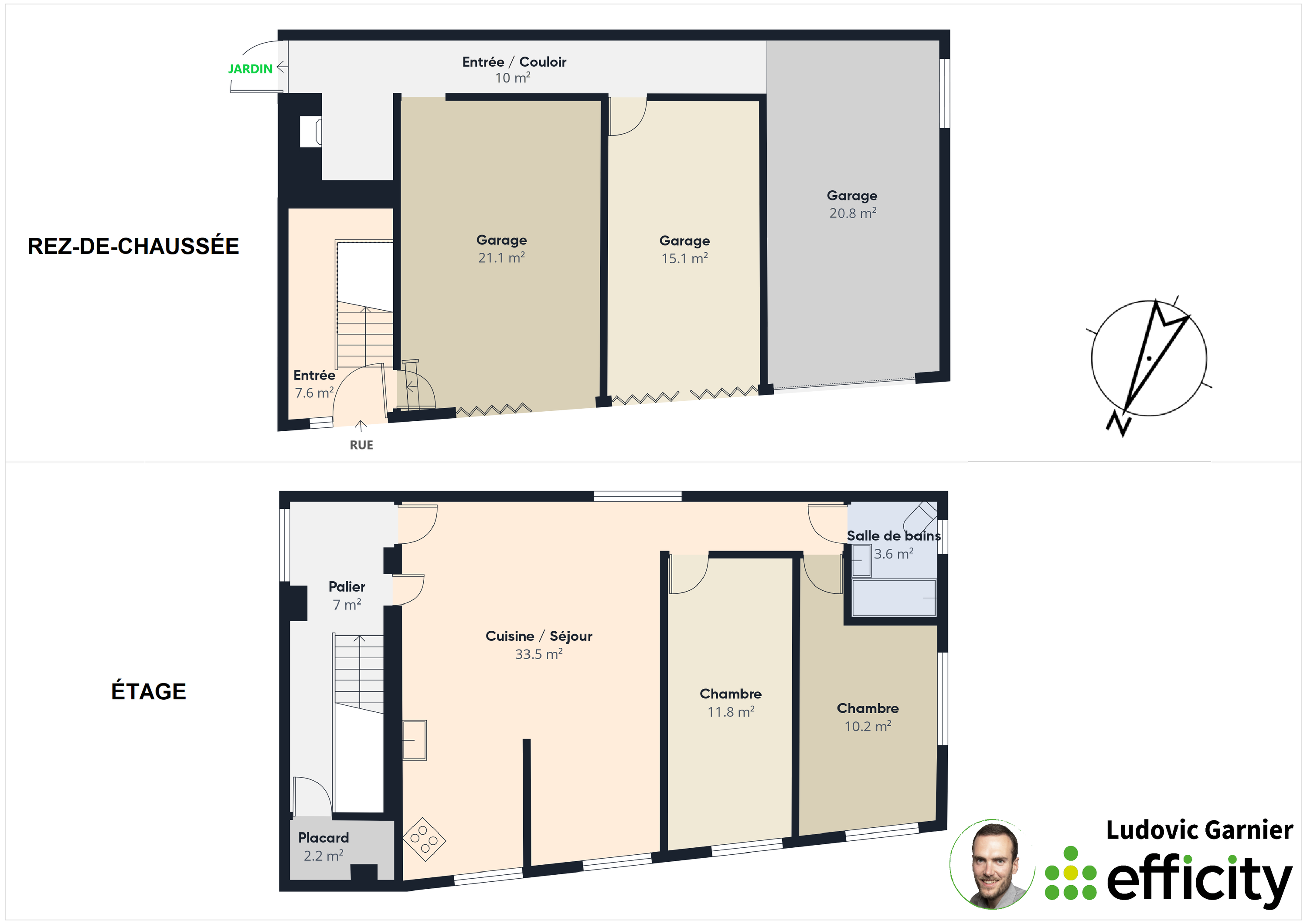 Achat immobilier Maison 3 pièces  73m2 à Fougerolles-du-Plessis (53190) - Photo n°11