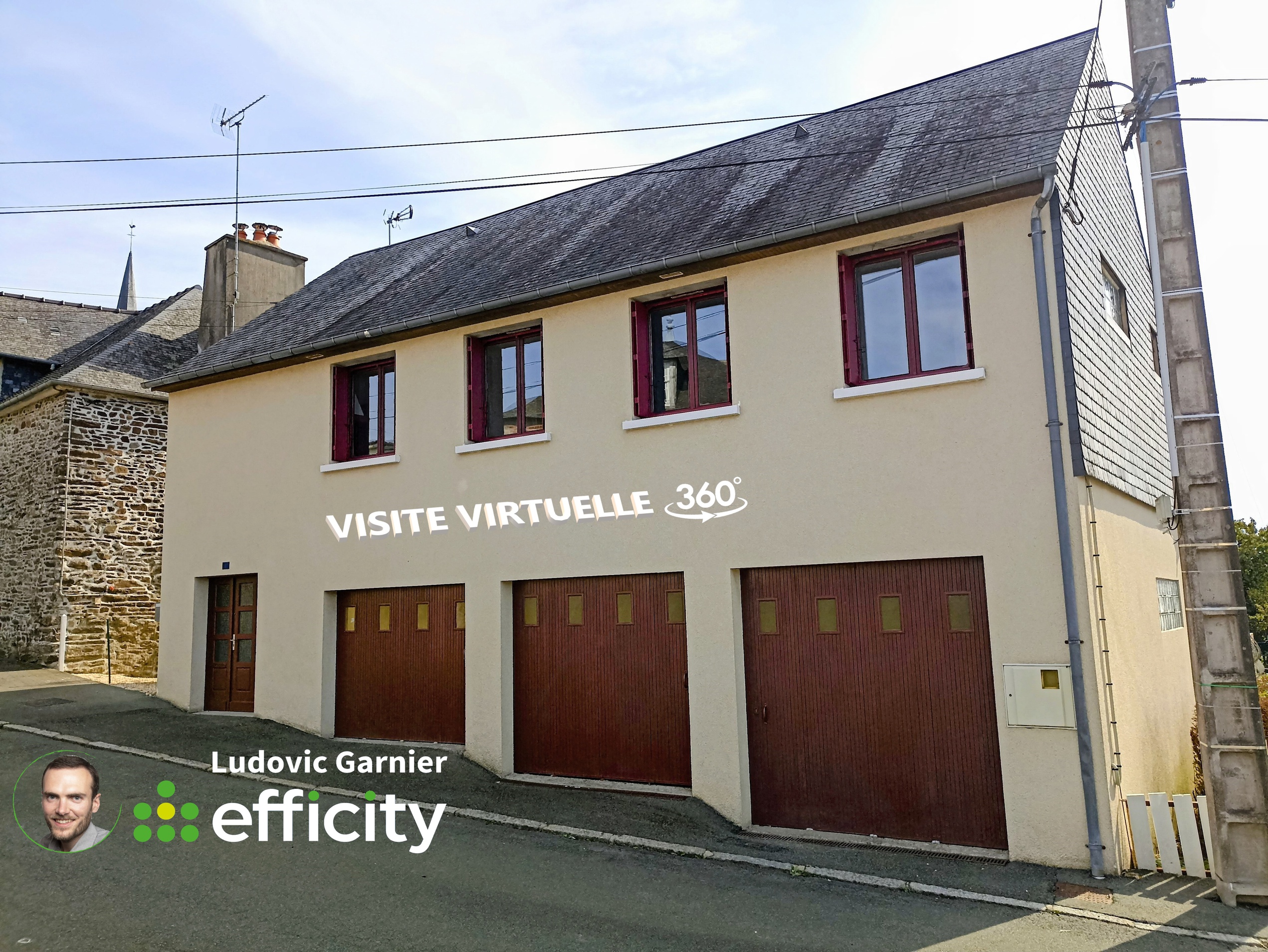 maison 3 pièces - 73m2 à Fougerolles-du-Plessis (53190)