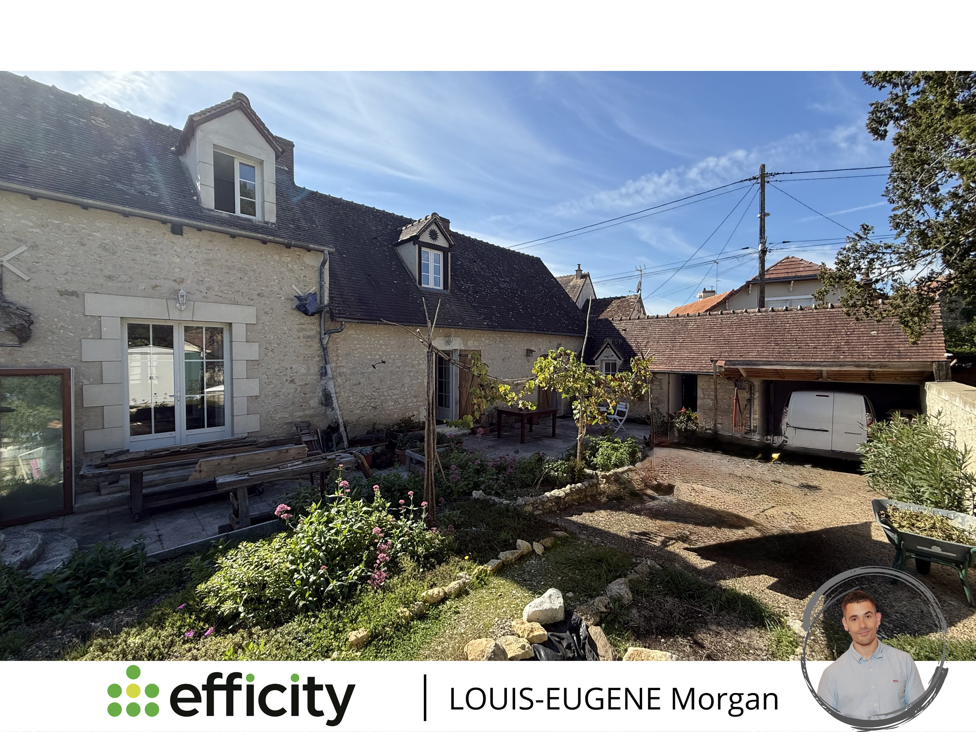 Achat immobilier Maison 8 pièces  191m2 à Tournon-Saint-Martin (36220) - Photo n°1