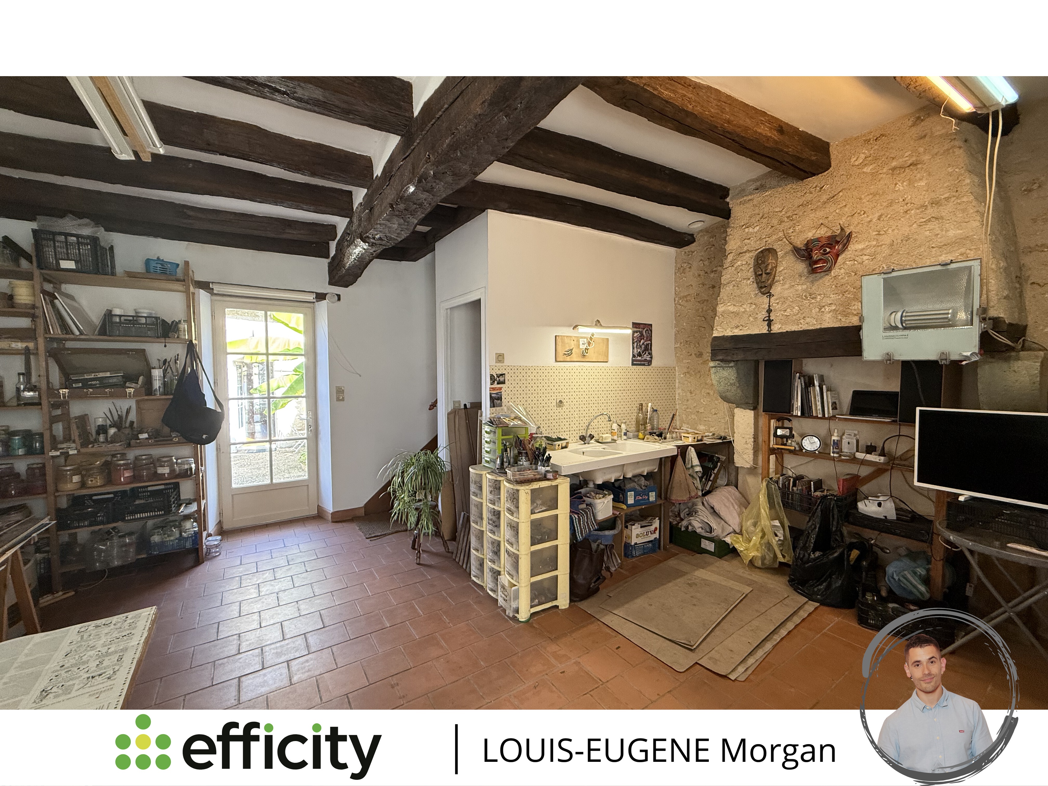 Achat immobilier Maison 8 pièces  191m2 à Tournon-Saint-Martin (36220) - Photo n°15