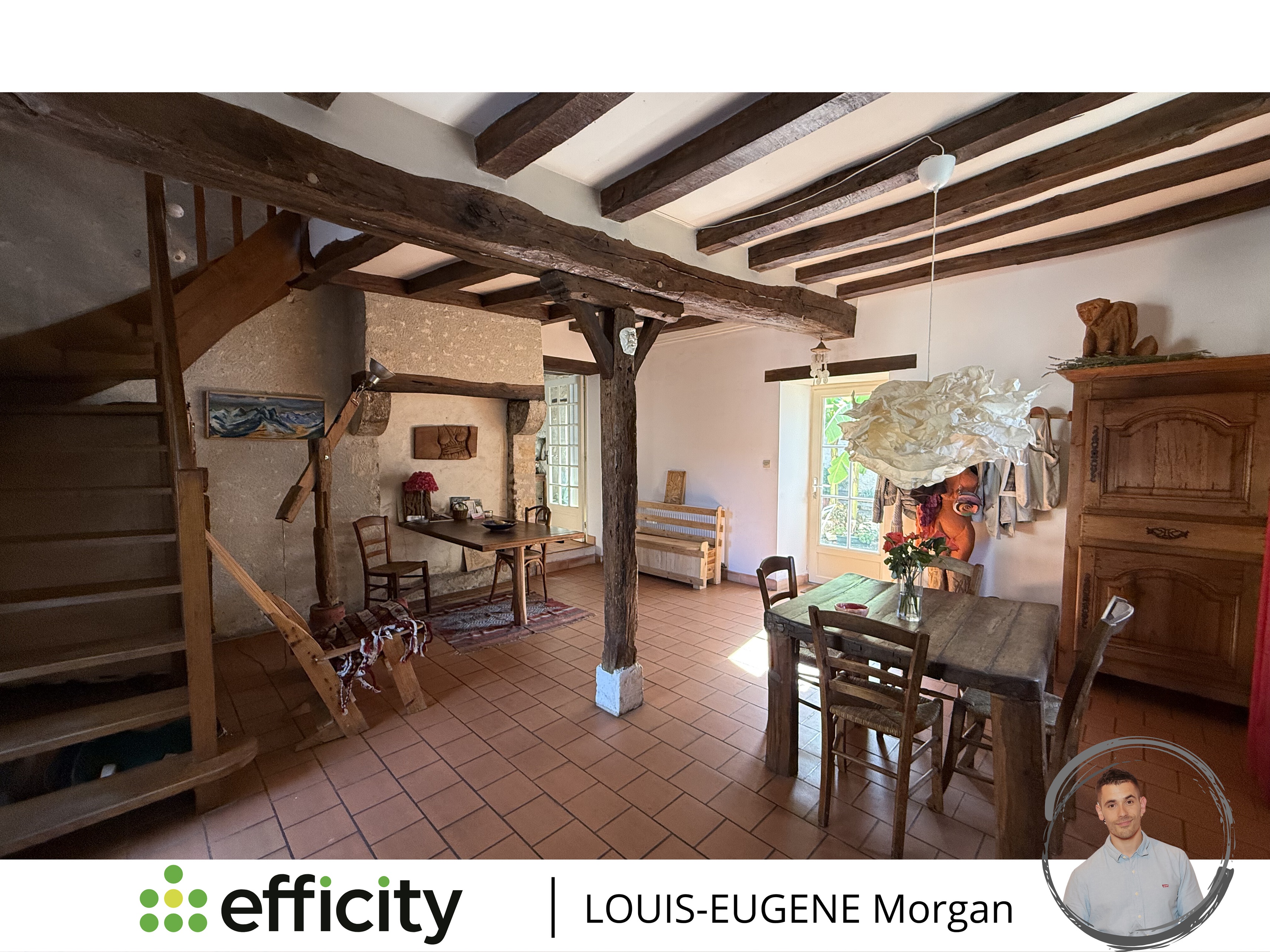 Achat immobilier Maison 8 pièces  191m2 à Tournon-Saint-Martin (36220) - Photo n°6