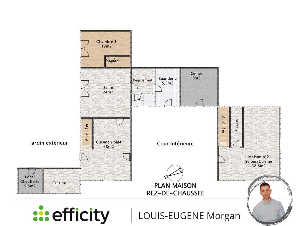 Achat immobilier Maison 8 pièces  191m2 à Tournon-Saint-Martin (36220) - Photo n°19
