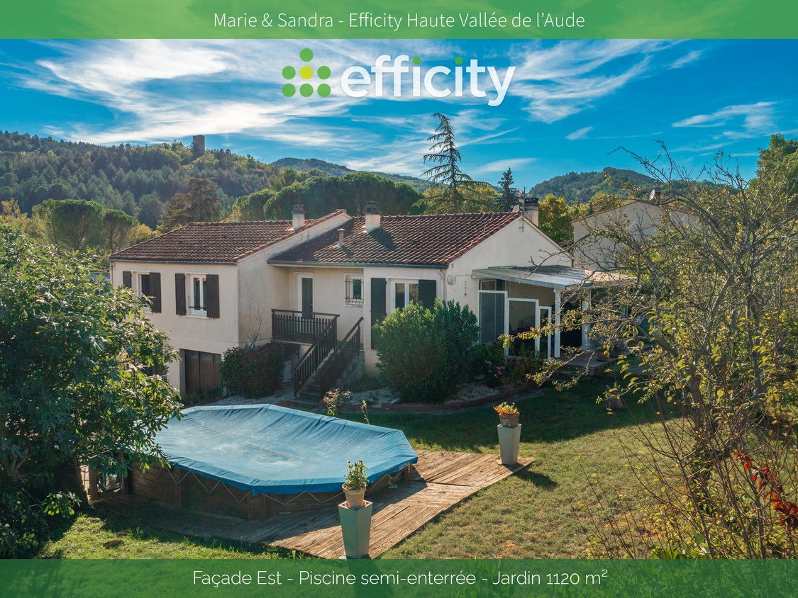 maison 5 pièces - 104m2 à Val-du-Faby (11260)