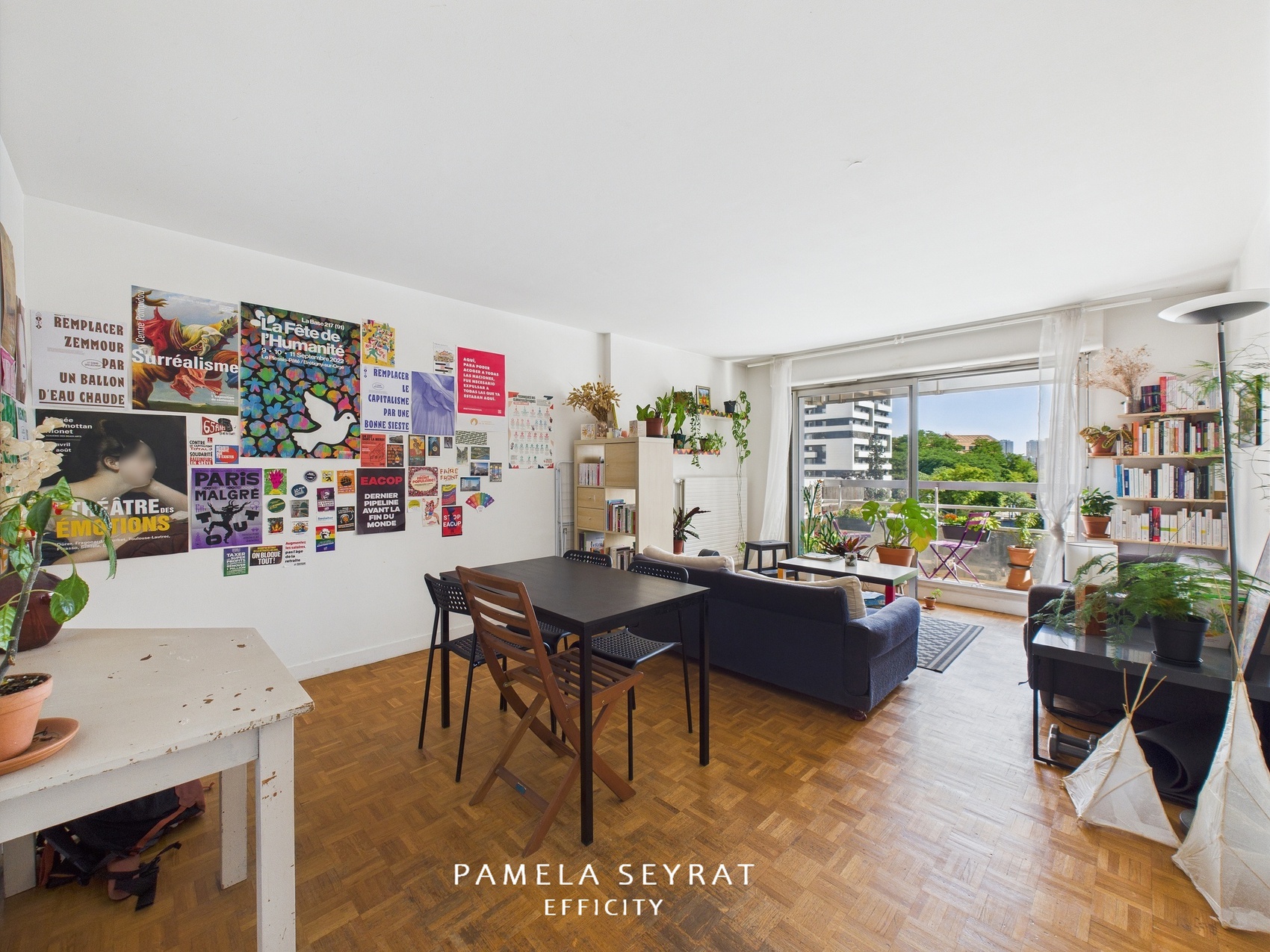 Achat immobilier Appartement 3 pièces  77m2 à Paris (75019) - Photo n°1