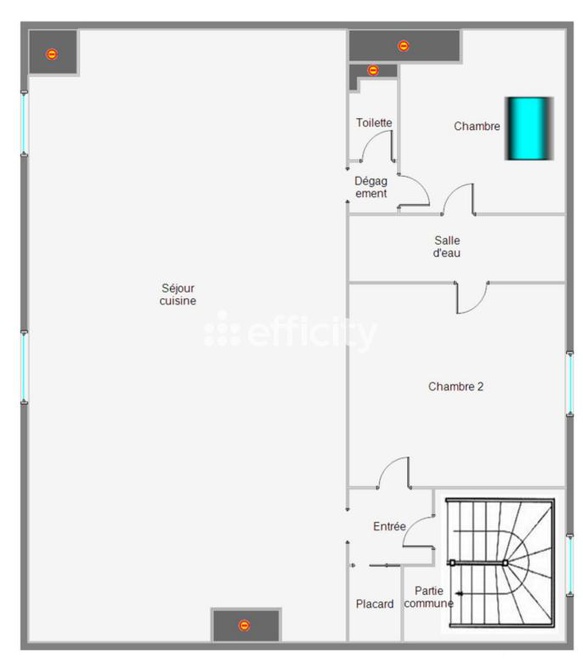 Achat immobilier Appartement 4 pièces  105m2 à Tours (37000) - Photo n°15