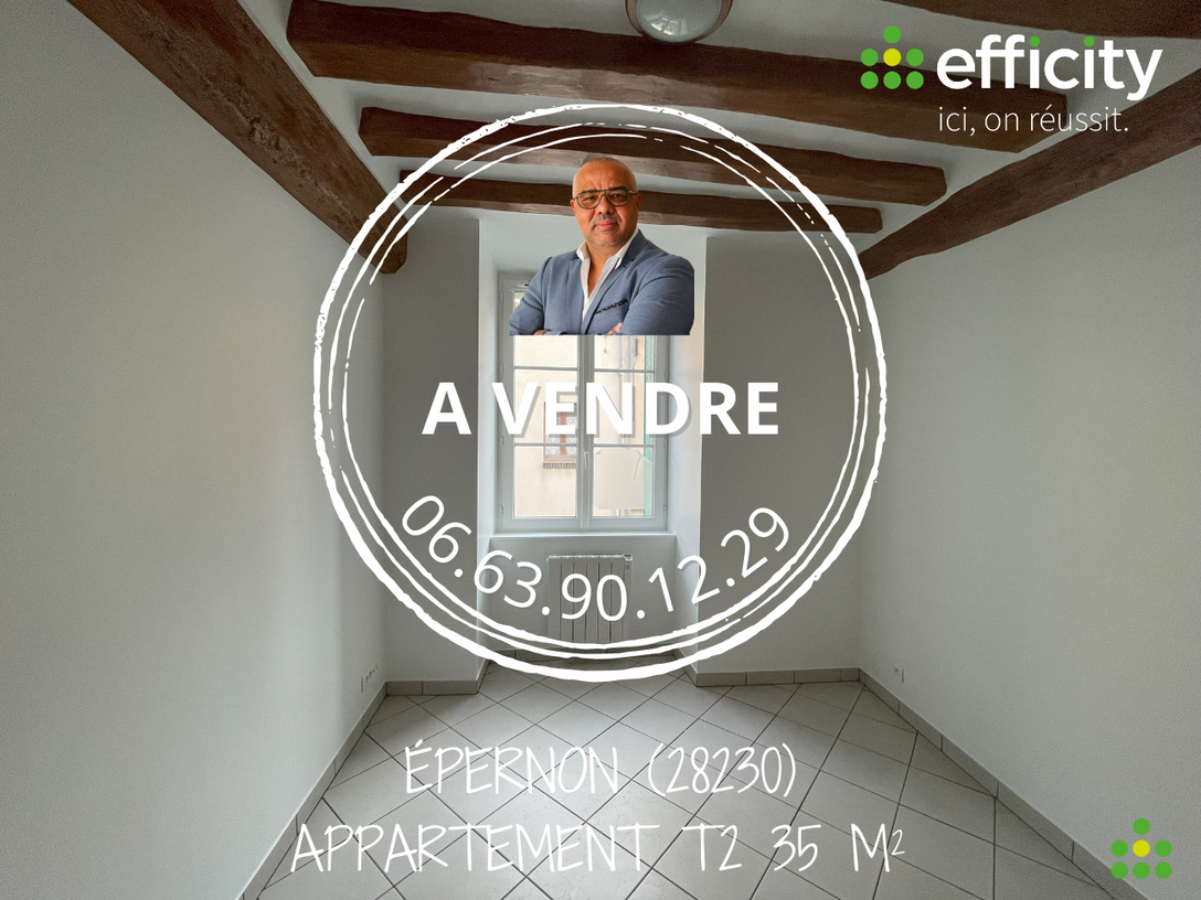 Achat immobilier Appartement 2 pièces  35m2 à Épernon (28230) - Photo n°1