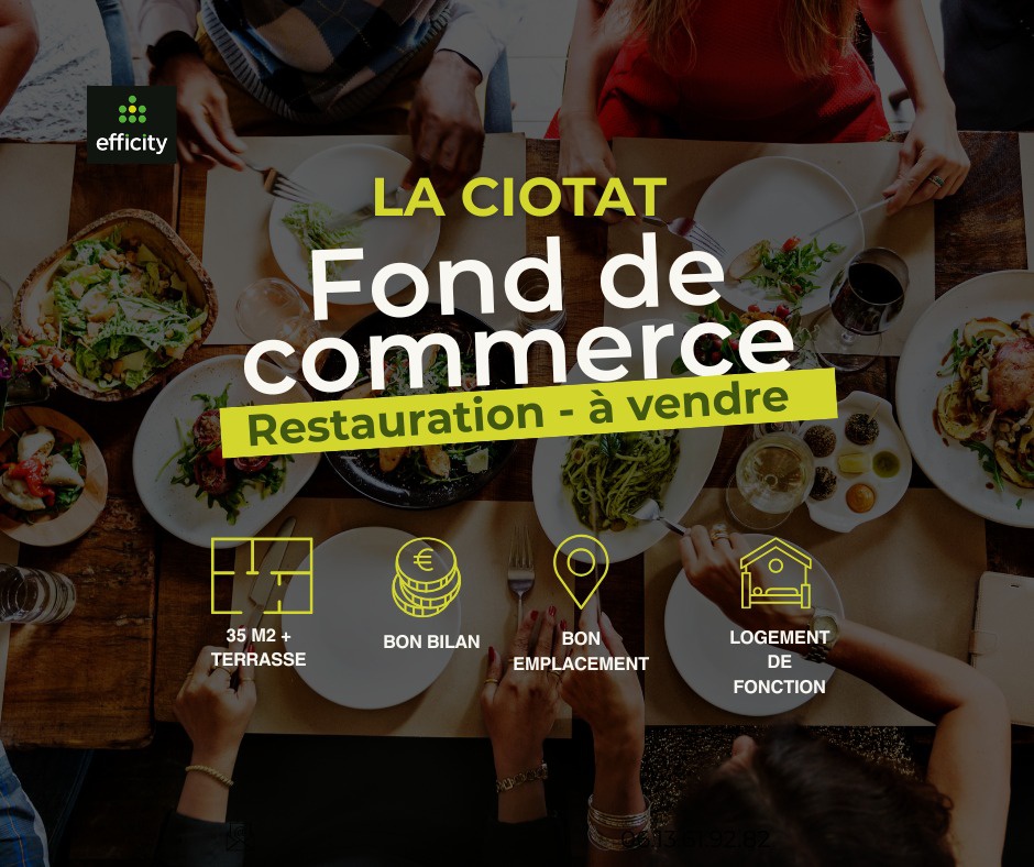 Fonds De Commerce - 70 m² · à La Ciotat · 70 m² · 125 000 €