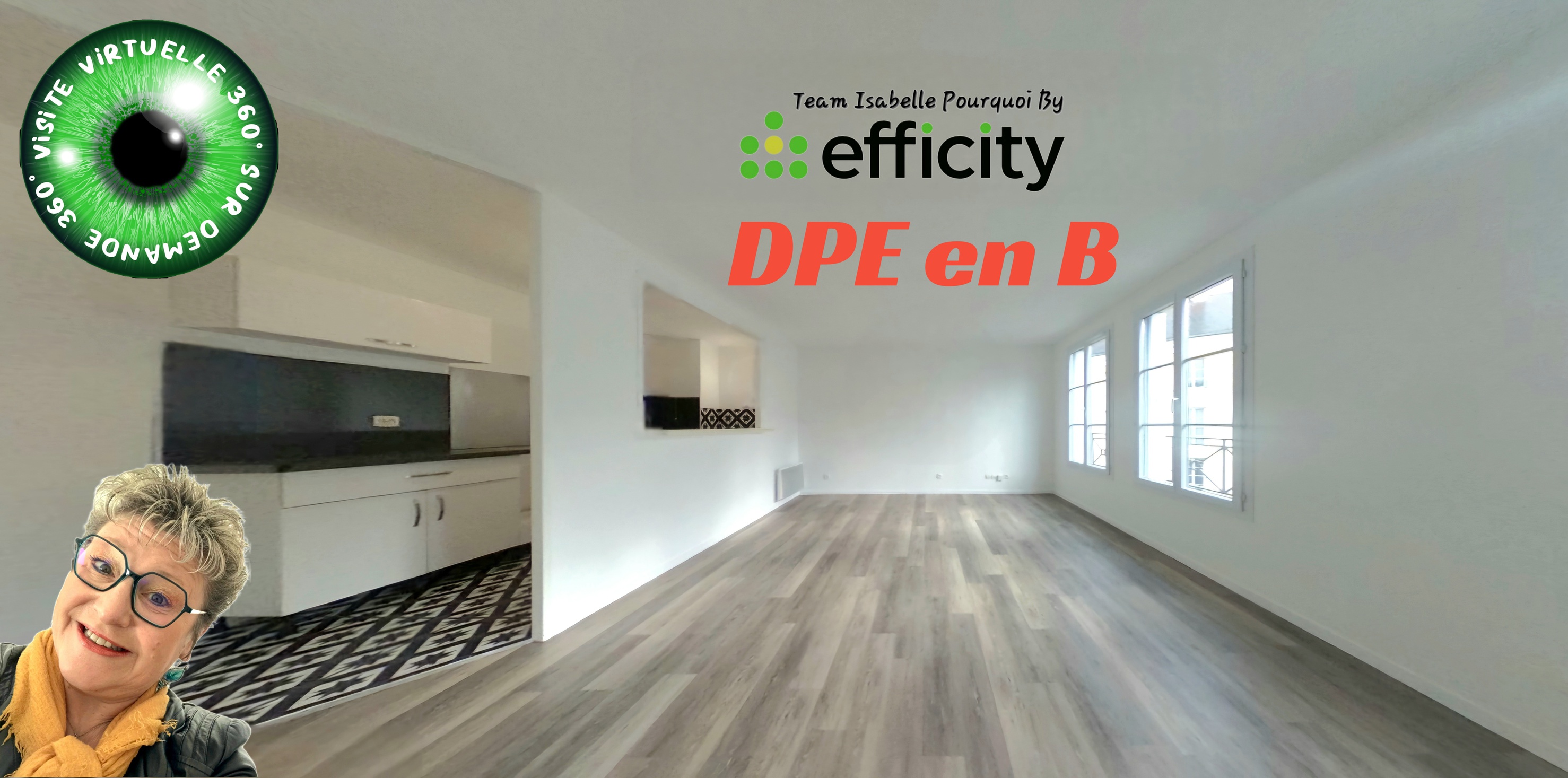 appartement 4 pièces - 66,15m2 à Serris (77700)