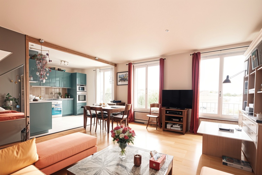 appartement 4 pièces - 101,64m2 à Rueil-Malmaison (92500)