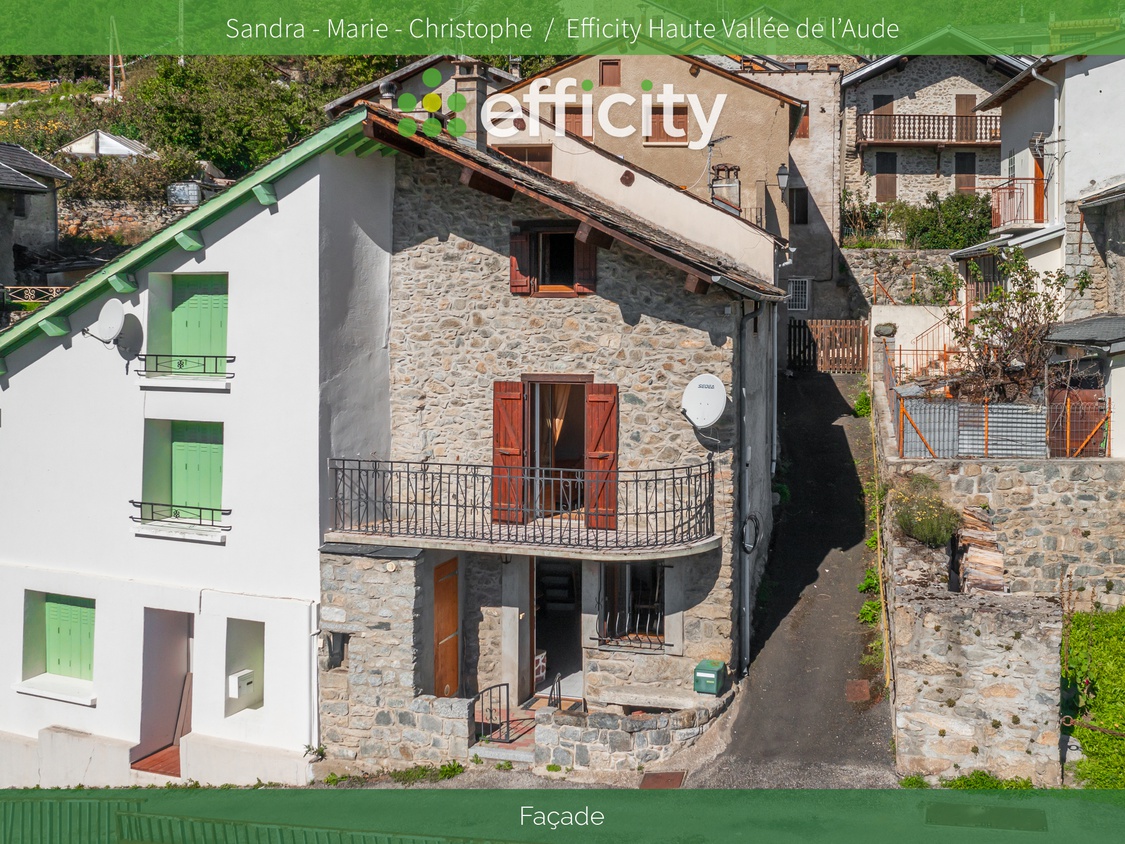 maison 3 pièces - 57m2 à Mijanès (09460)