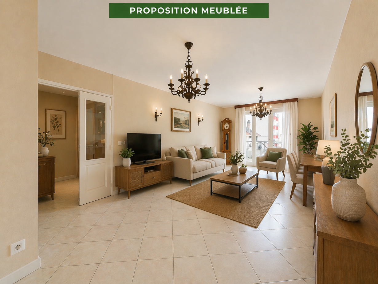 Achat immobilier Appartement 3 pièces  87m2 à Fontaine (38600) - Photo n°4