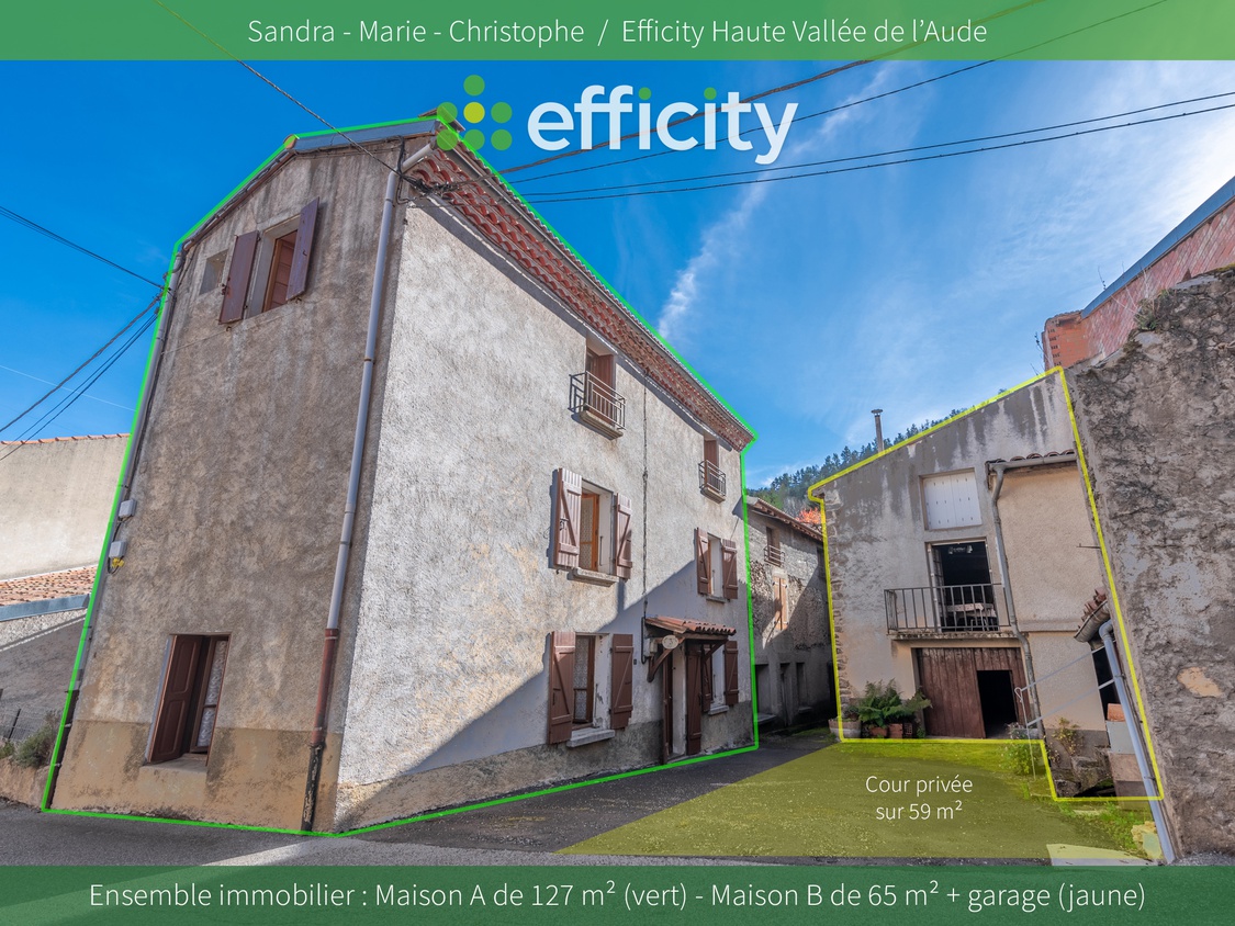 maison 6 pièces - 200m2 à Belcaire (11340)