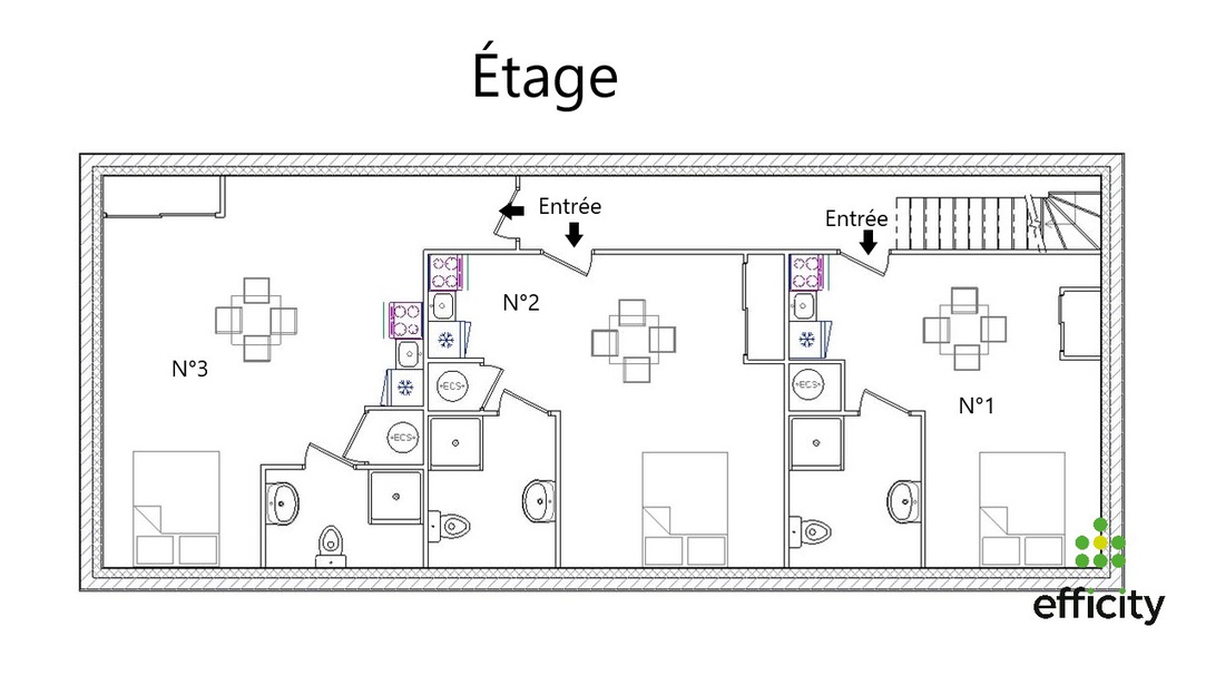 Achat immobilier Immeuble 15 pièces  345m2 à Vitré (35500) - Photo n°5