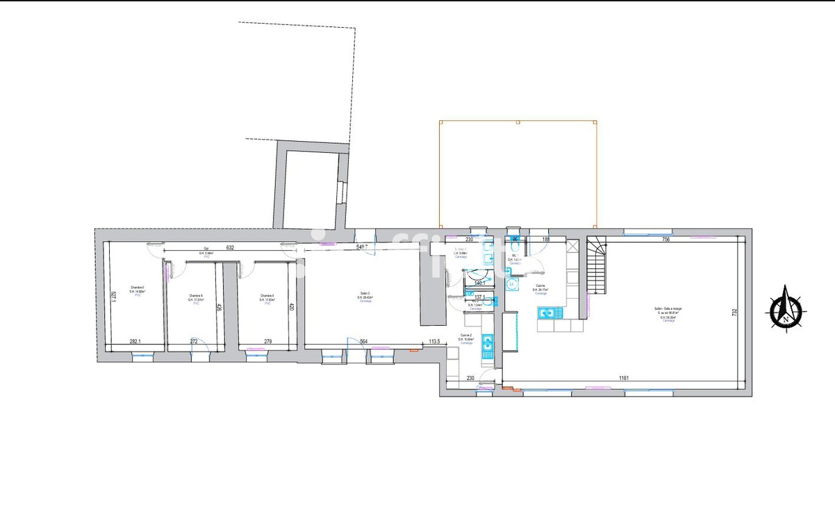 Achat immobilier Maison 12 pièces  272m2 à Hommes (37340) - Photo n°14