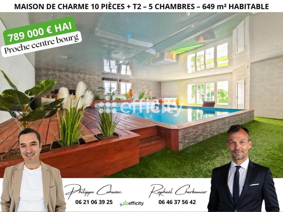 maison 10 pièces - 649,0m2 à Tonnay-Charente (17430)