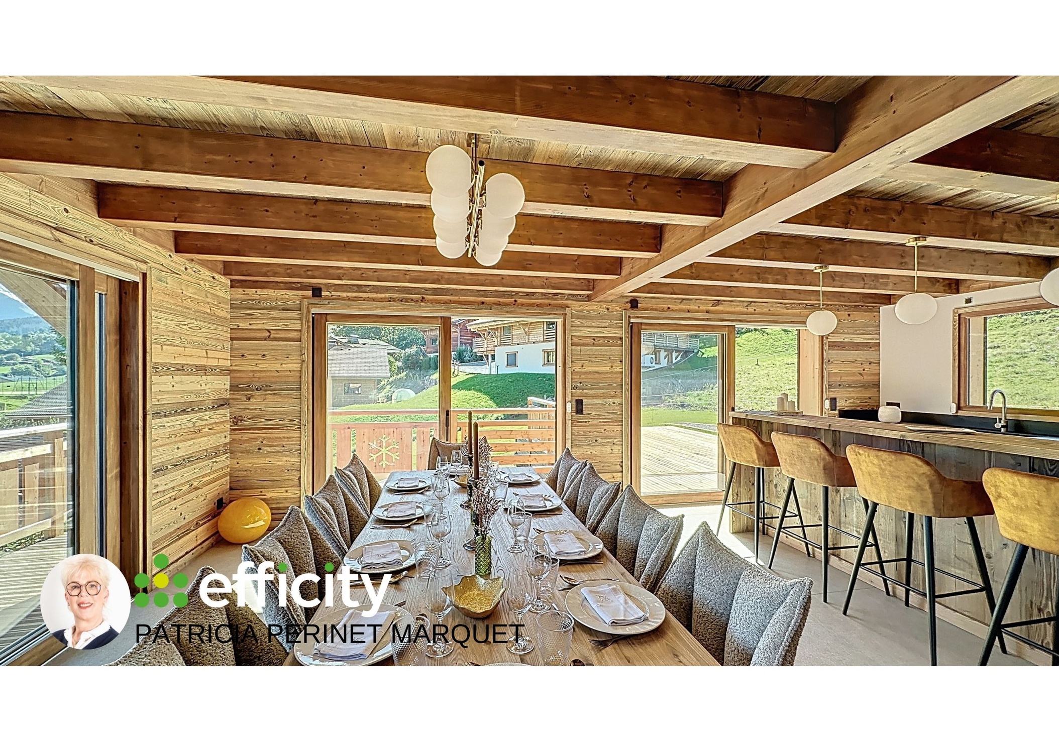 Achat immobilier Maison 8 pièces  225m2 à Combloux (74920) - Photo n°10