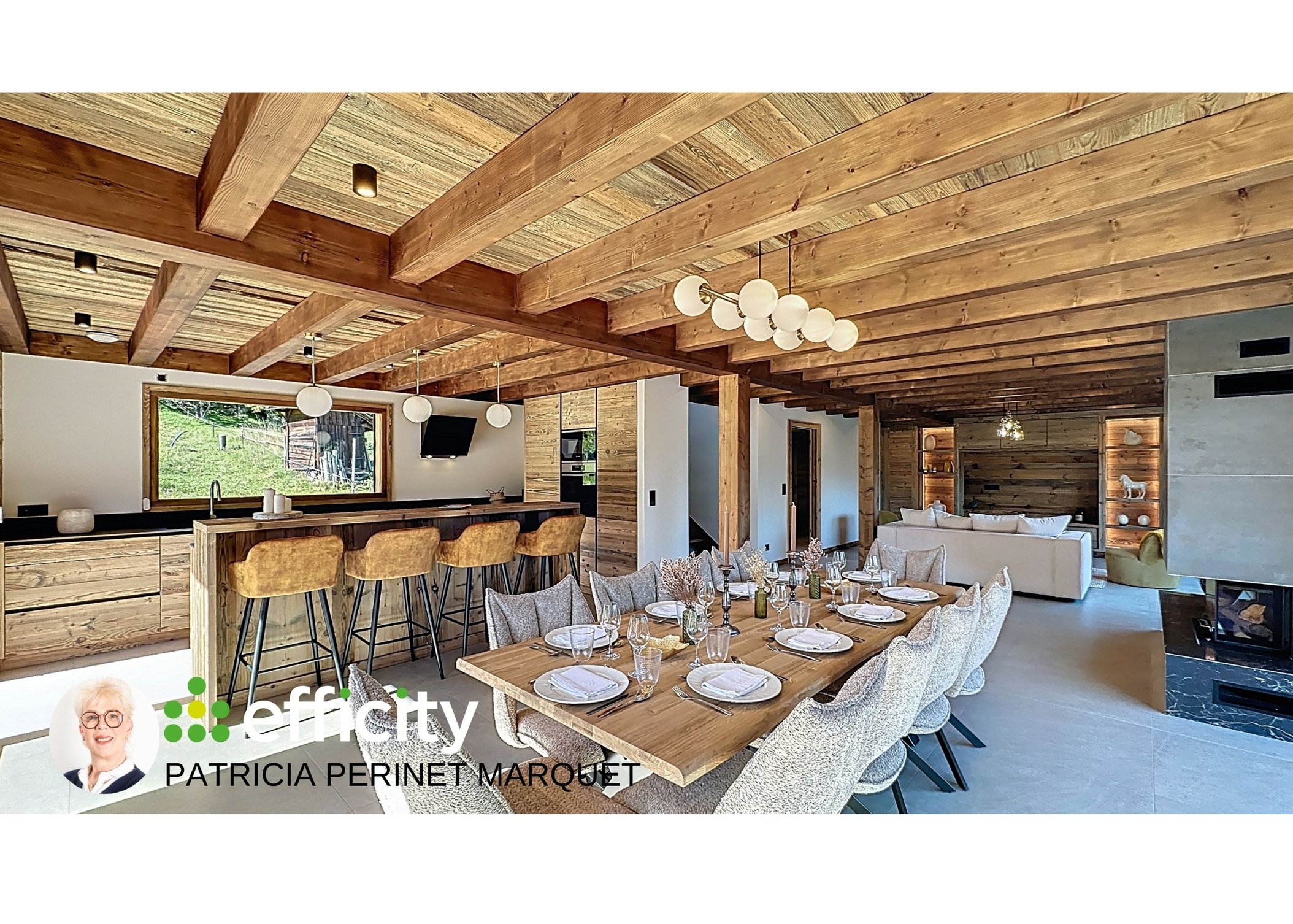 Achat immobilier Maison 8 pièces  225m2 à Combloux (74920) - Photo n°11