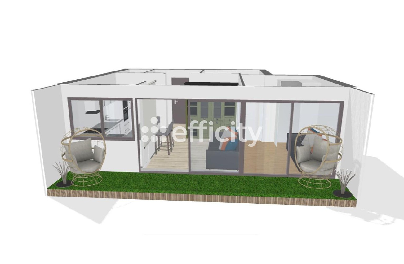 Achat immobilier Appartement 2 pièces  53m2 à Paris (75014) - Photo n°5