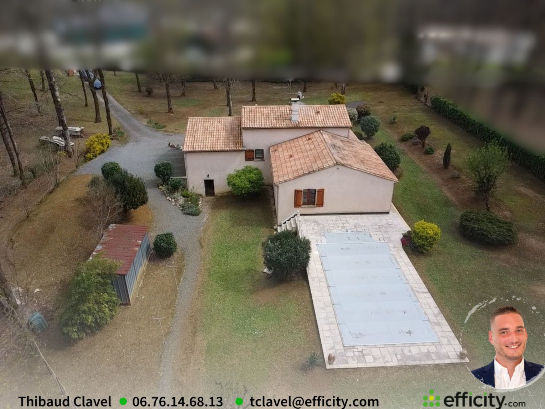 Achat immobilier Maison 5 pièces  114m2 à Garat (16410) - Photo n°1