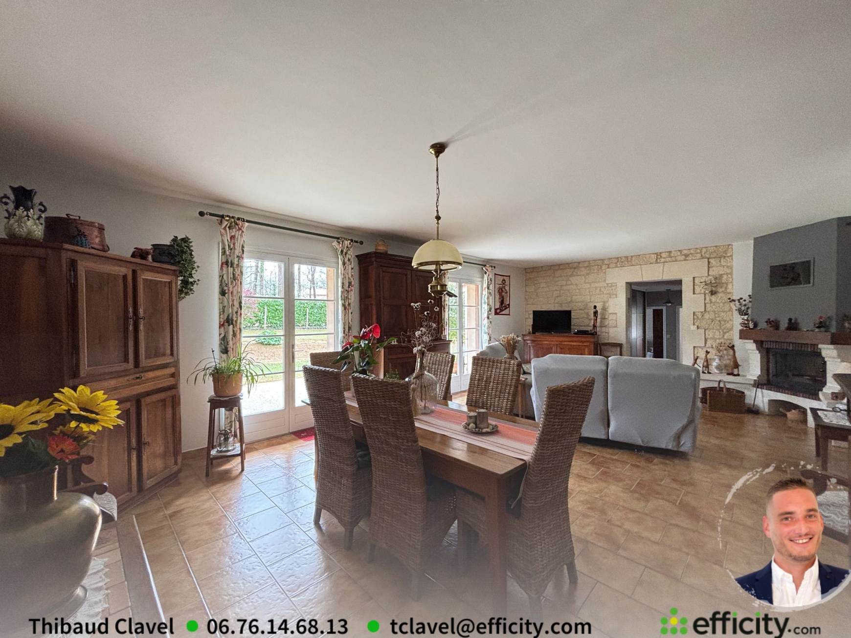 Achat immobilier Maison 5 pièces  114m2 à Garat (16410) - Photo n°4