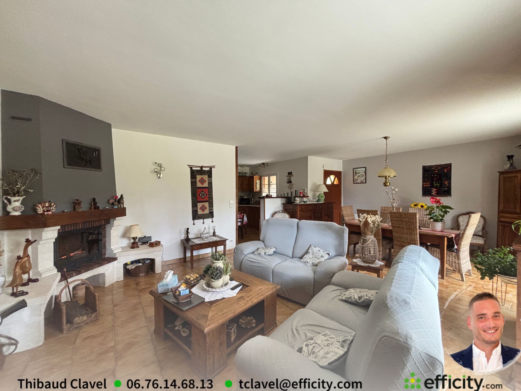 Achat immobilier Maison 5 pièces  114m2 à Garat (16410) - Photo n°6