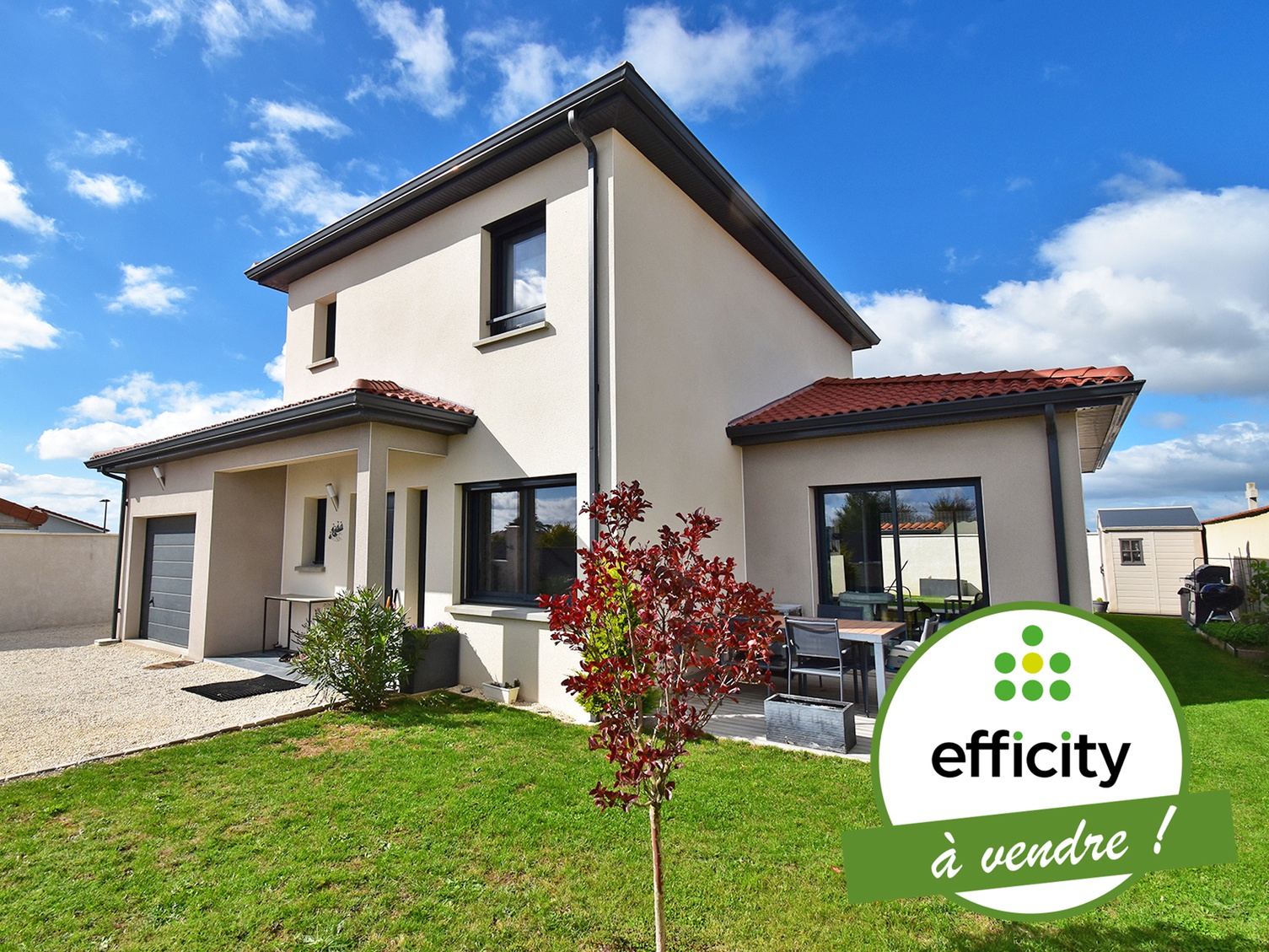 Achat immobilier Maison 6 pièces  117m2 à Chazelles-sur-Lyon (42140) - Photo n°1