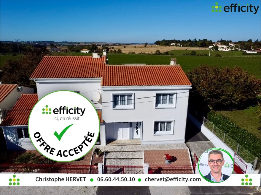 maison 7 pièces - 182m2 à Balzac (16430)