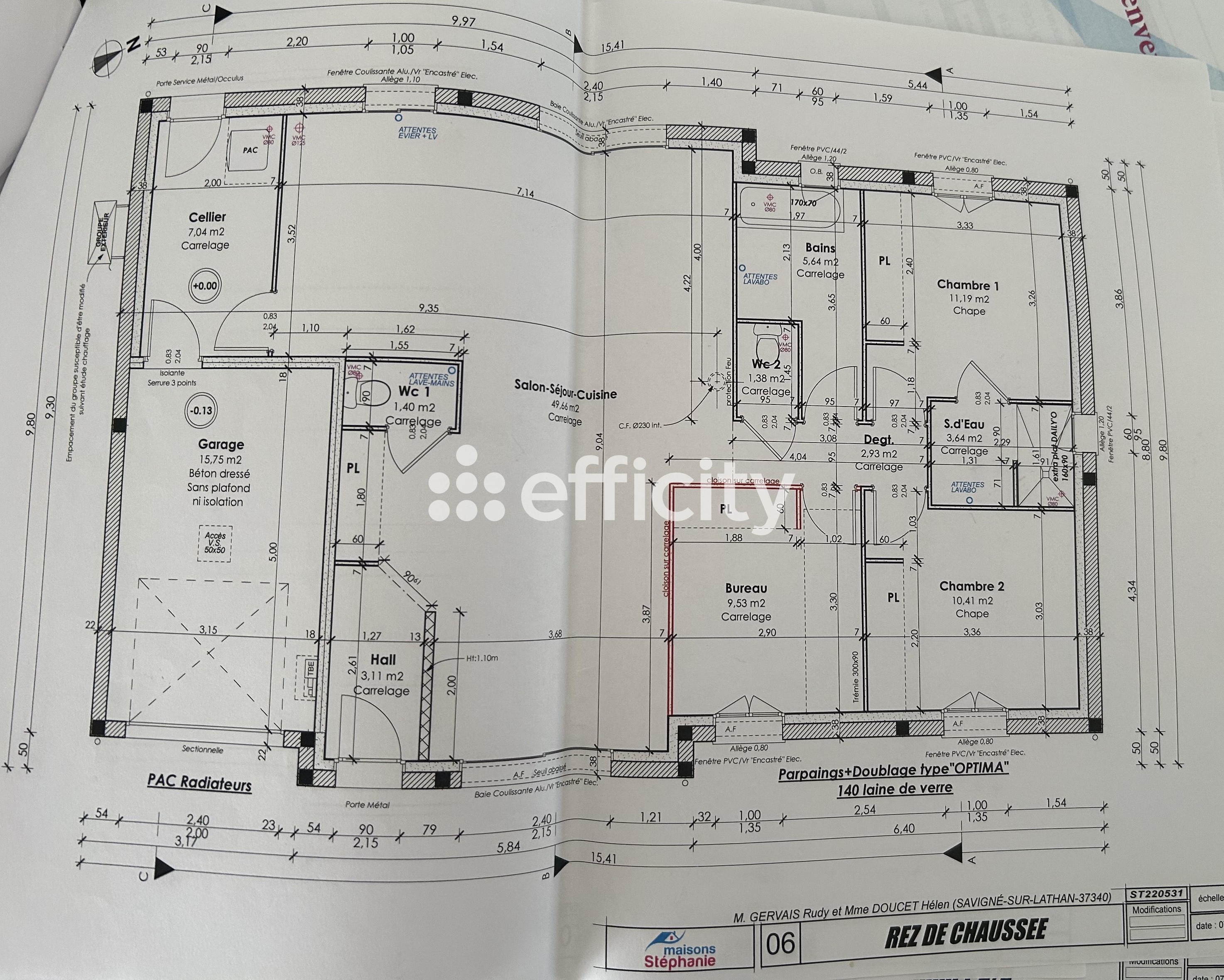 Achat immobilier Maison 4 pièces  105m2 à Savigné-sur-Lathan (37340) - Photo n°12