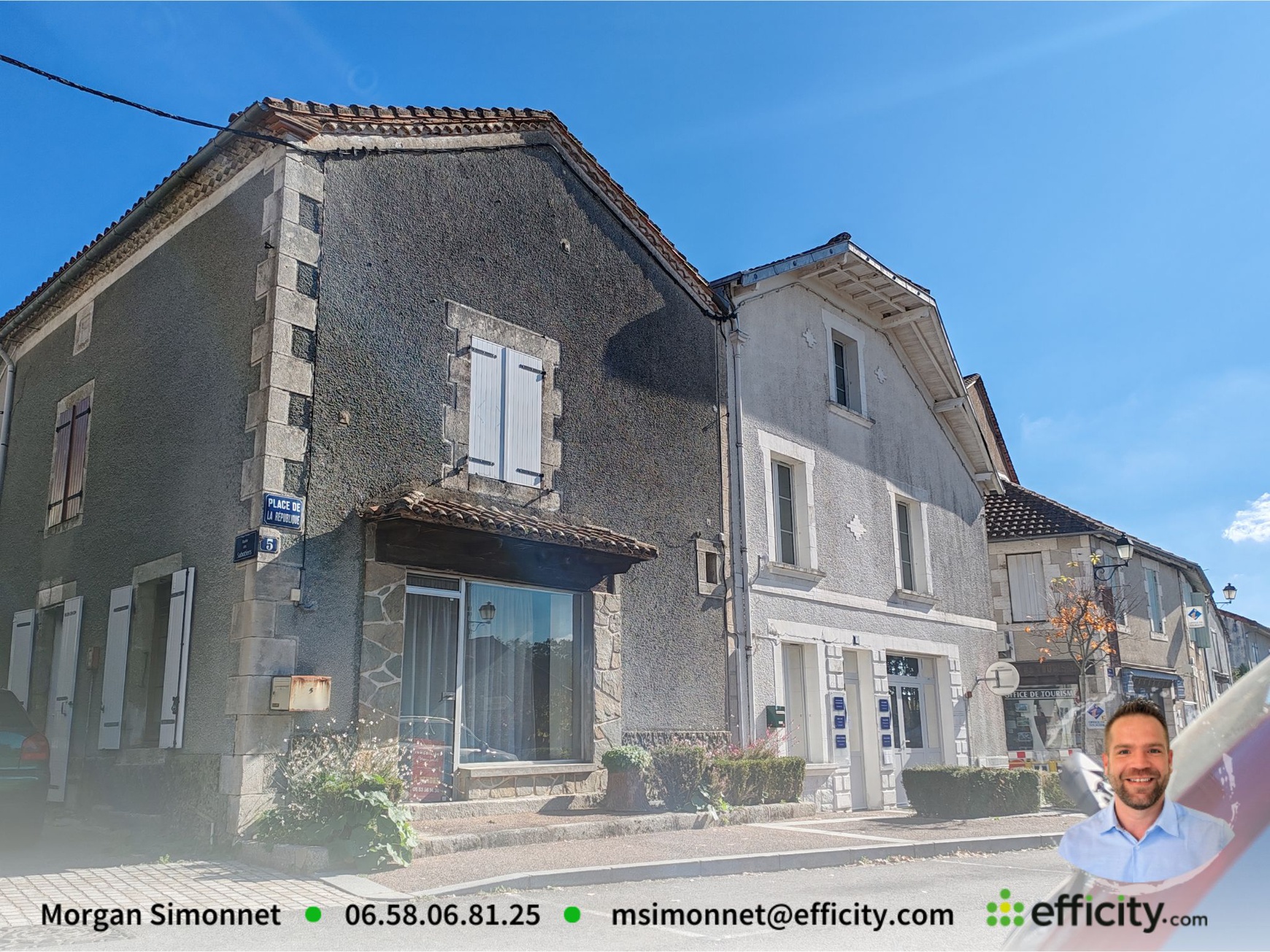 Achat immobilier Maison 7 pièces  218m2 à Piégut-Pluviers (24360) - Photo n°1