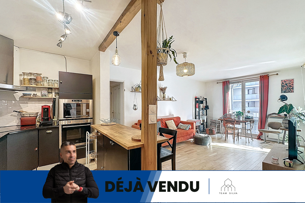 appartement 3 pièces - 58m2 à Lyon (69008)