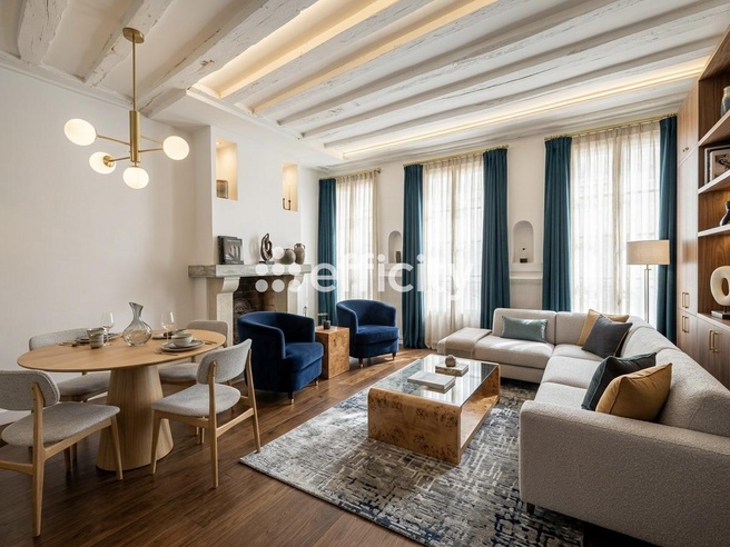appartement 2 pièces - 45,0m2 à Paris (75003)
