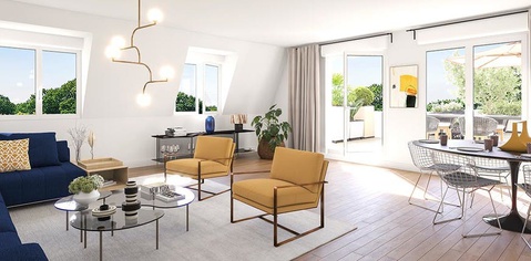 appartement 2 pièces - 58m2 à Le Plessis-Robinson (92350)